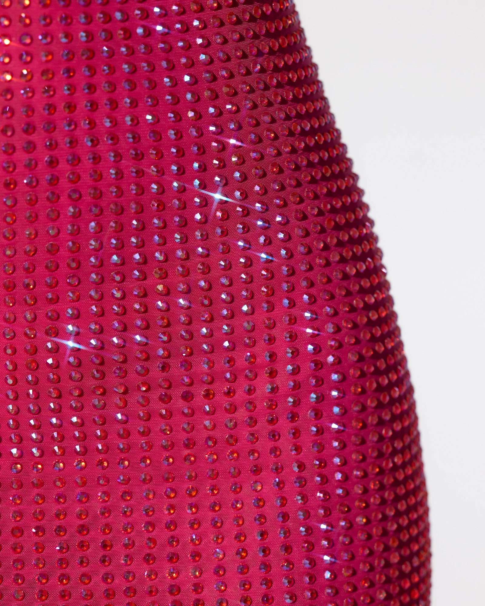 rhinestone halter cowl neck bodycon homecoming dress - image 4