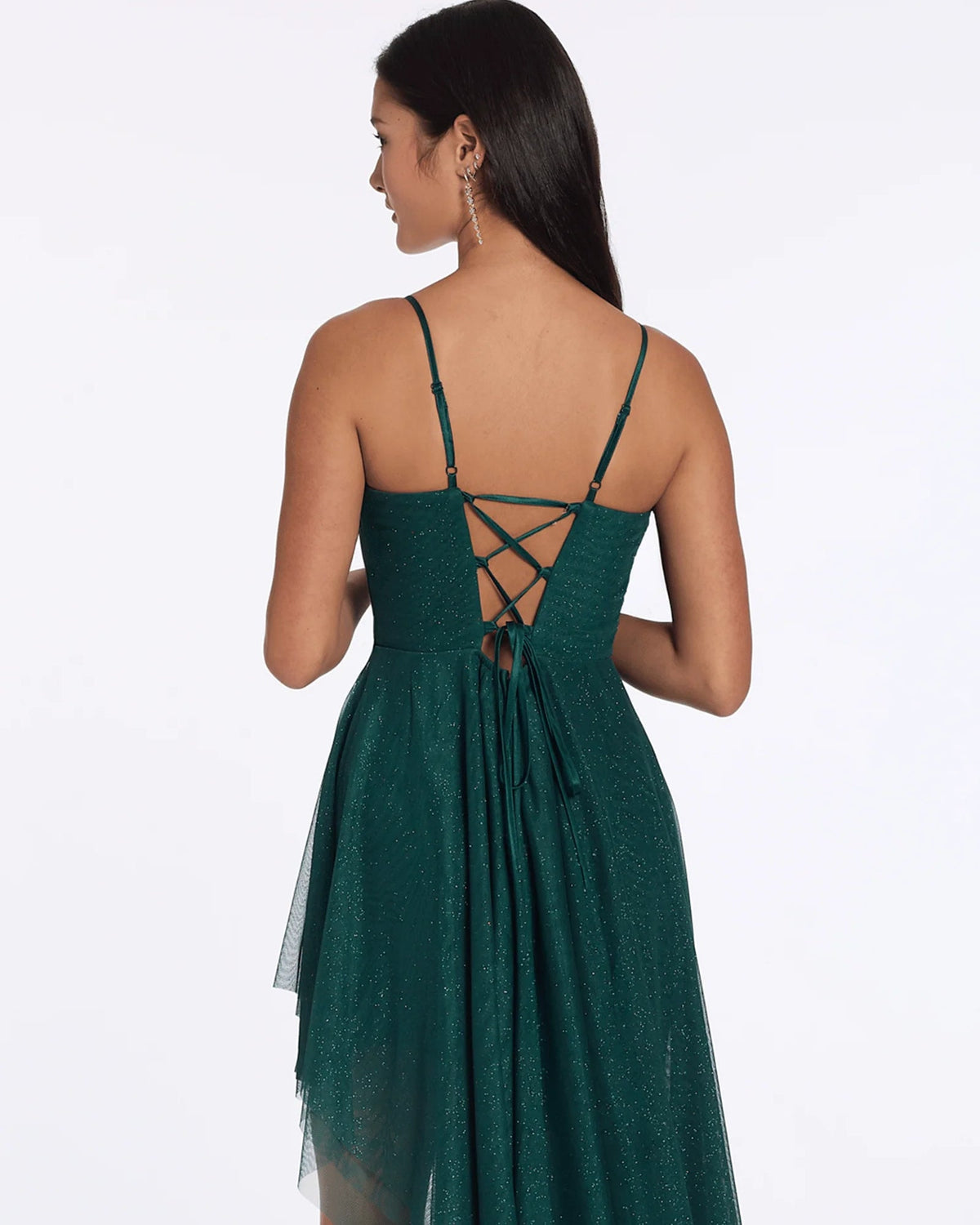 sweetheart a-line high-low homecoming dress - image 4