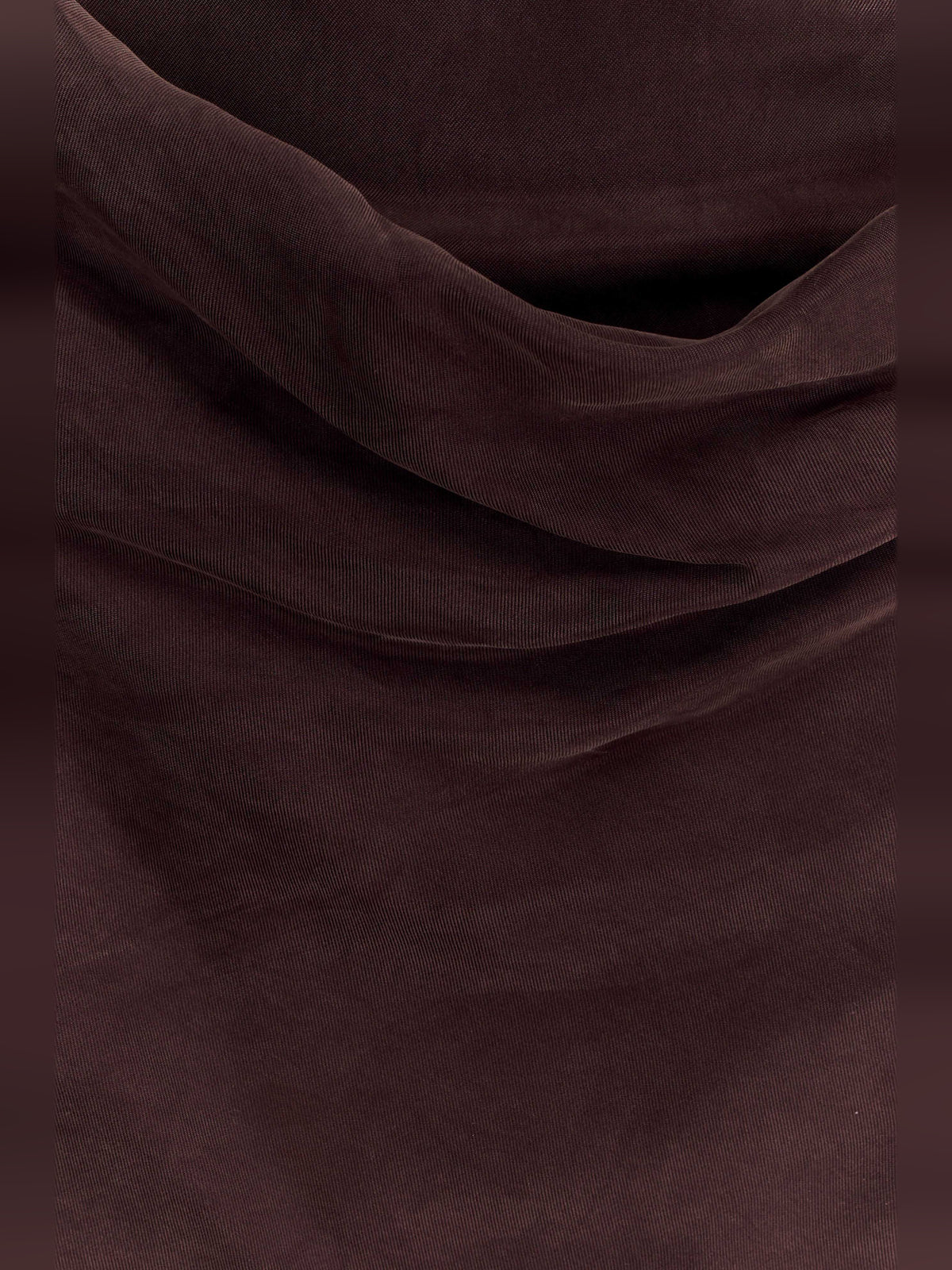 Chocolate mini homecoming dress, alternate view showing the overall dress design