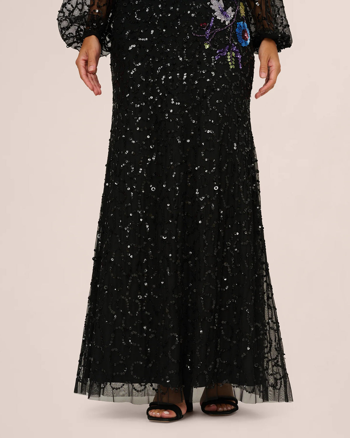 a-line maxi mother of the bride dress - image 4