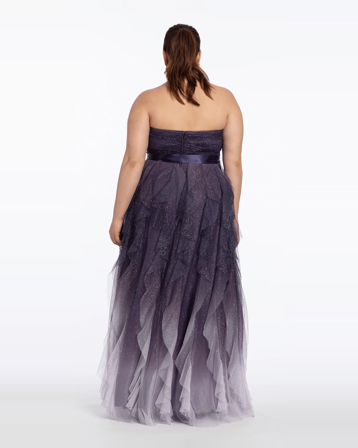 sweetheart a-line maxi prom dress - image 4