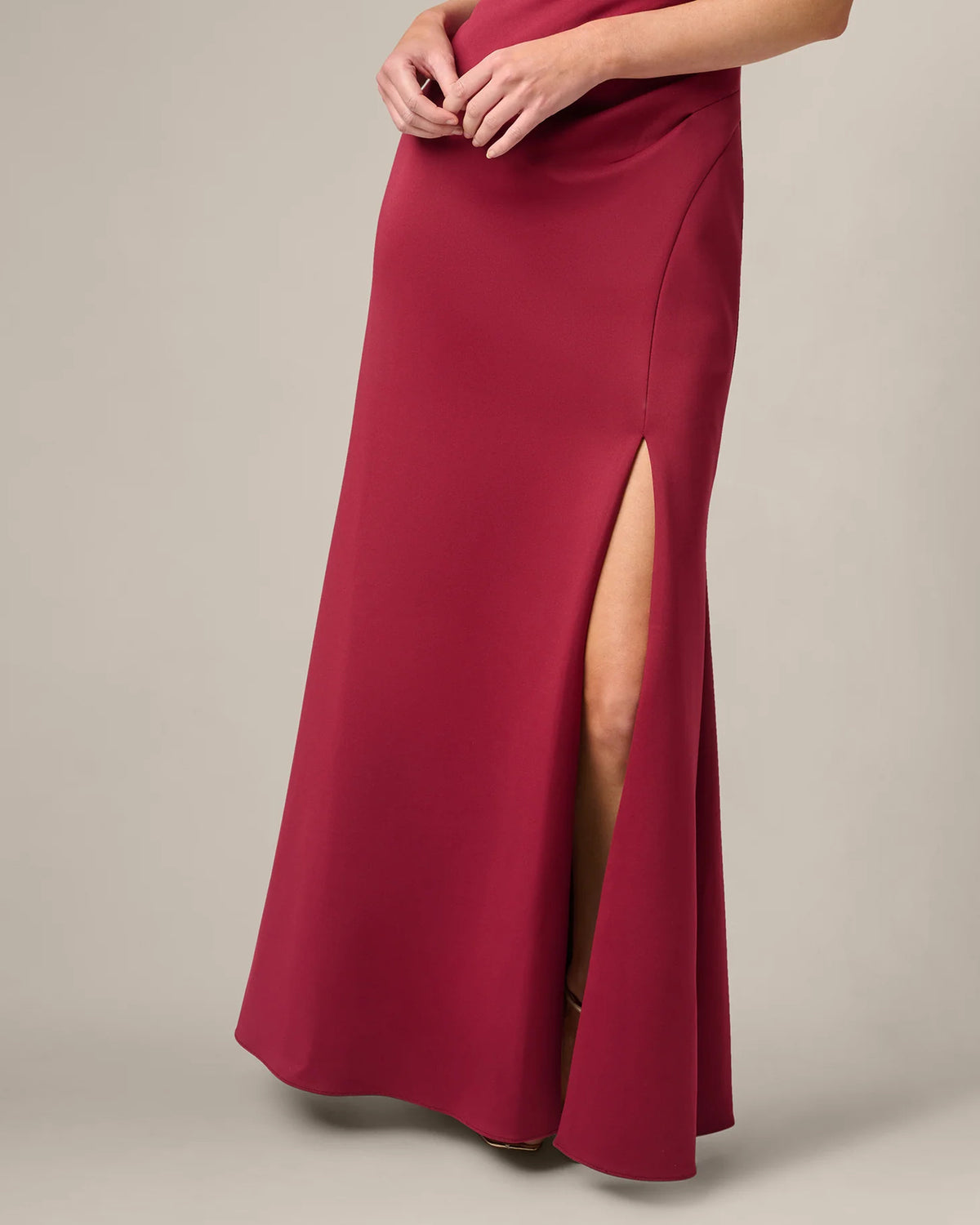 off-shoulder mermaid maxi mother of the bride dress - image 4