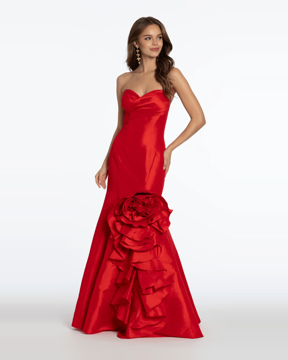 sweetheart mermaid maxi prom dress - image 4