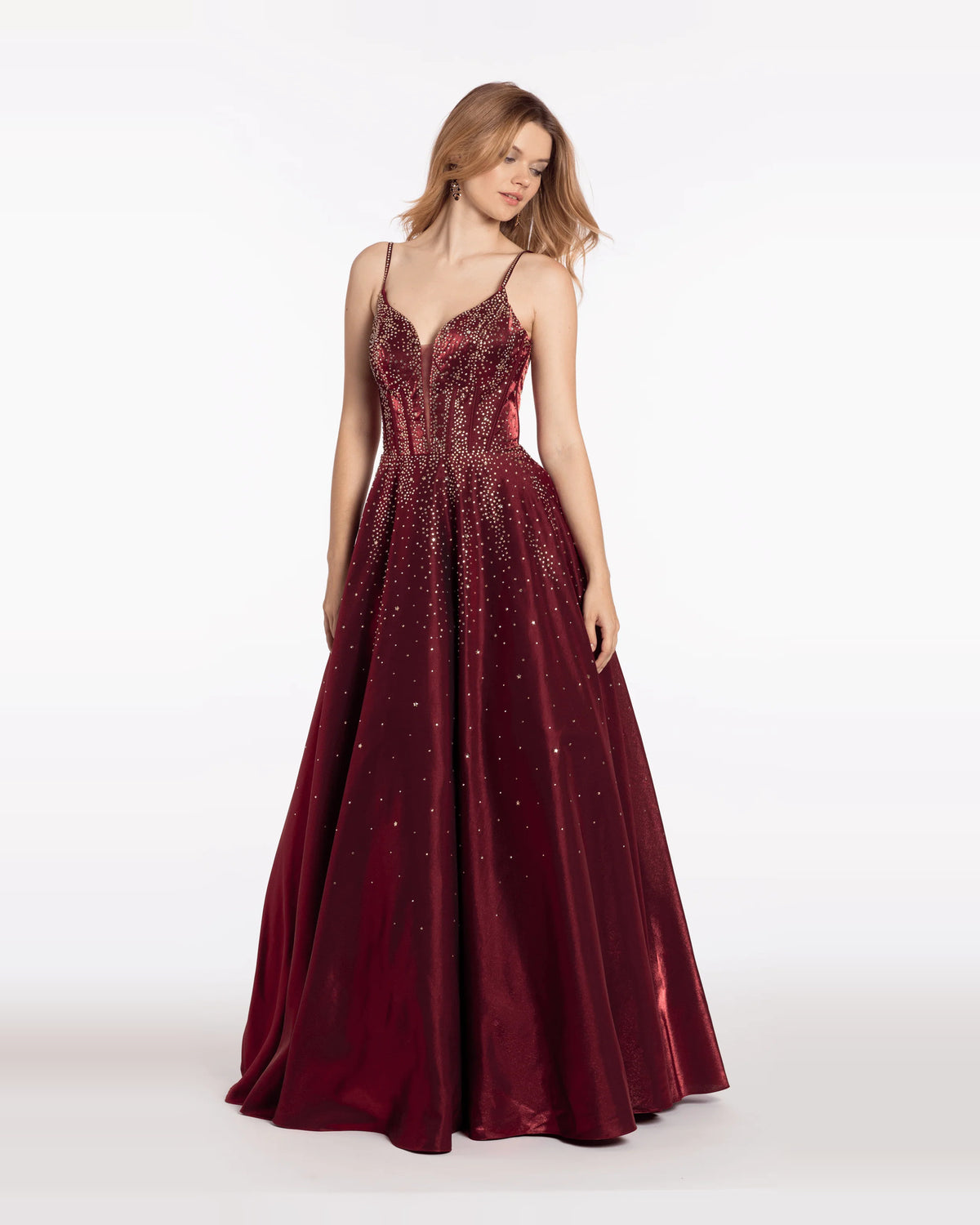 sweetheart ball-gown floor-length prom dress - image 4