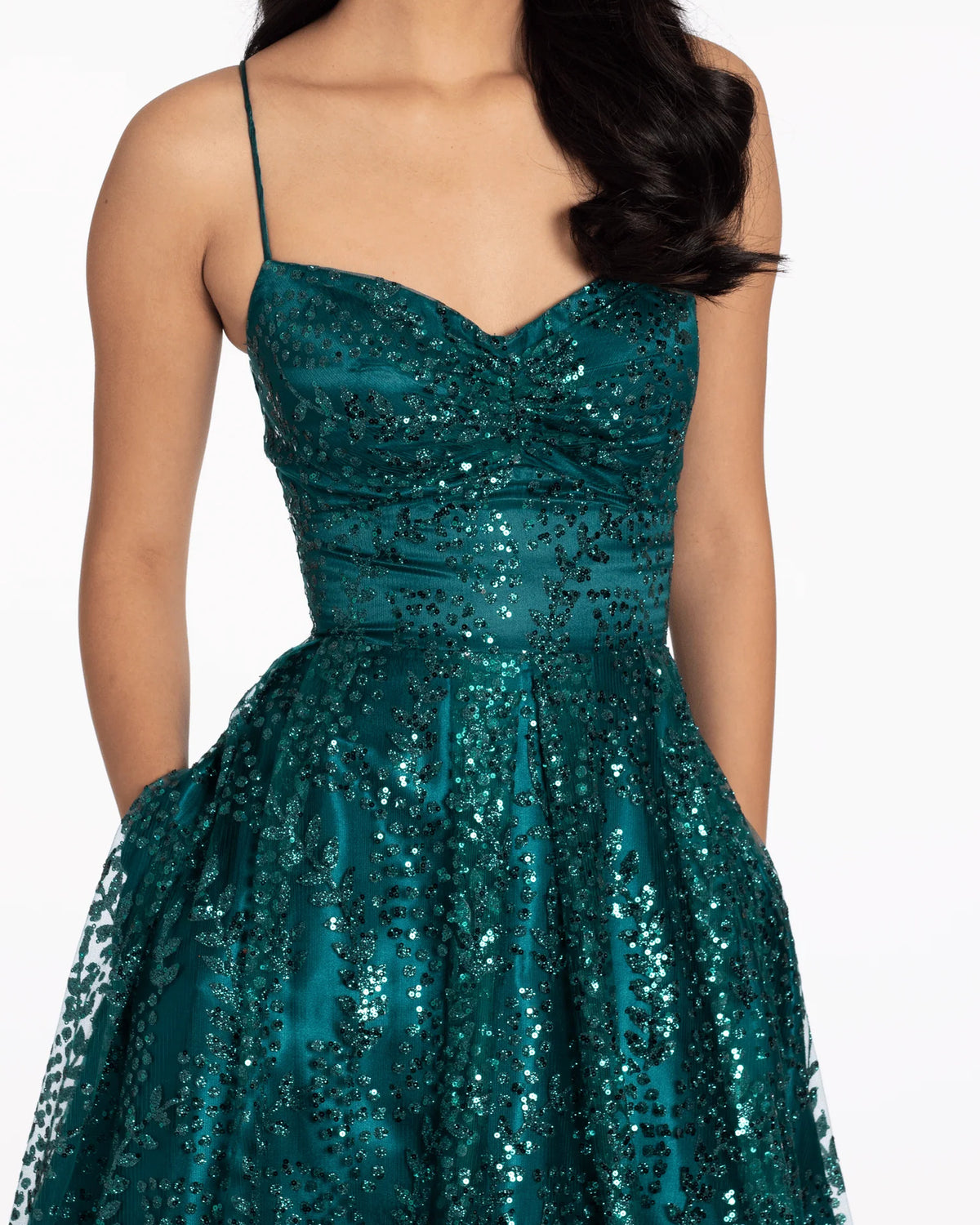 sweetheart ball-gown floor-length prom dress - image 4