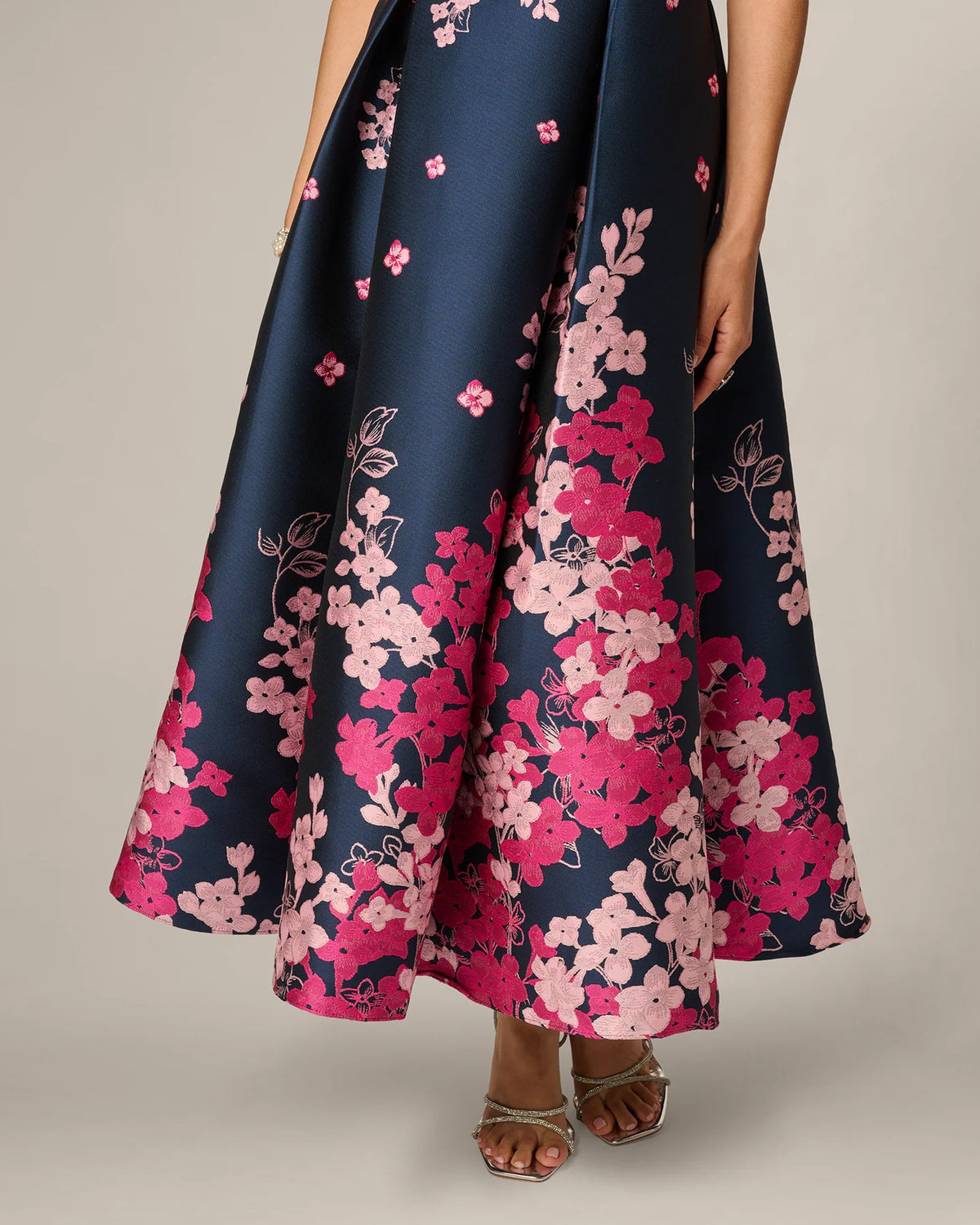 a-line maxi mother of the bride dress - image 4