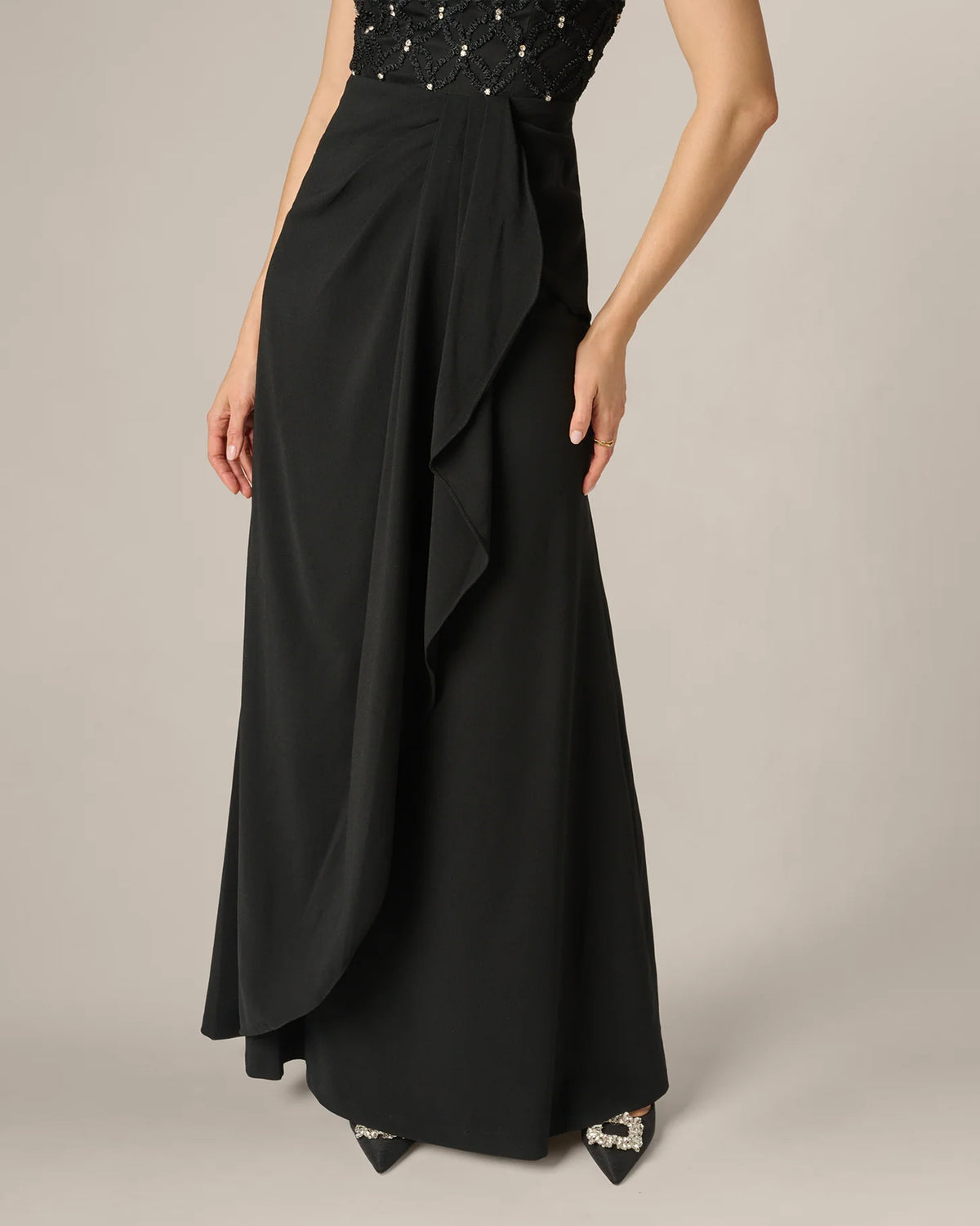 a-line maxi mother of the bride dress - image 4