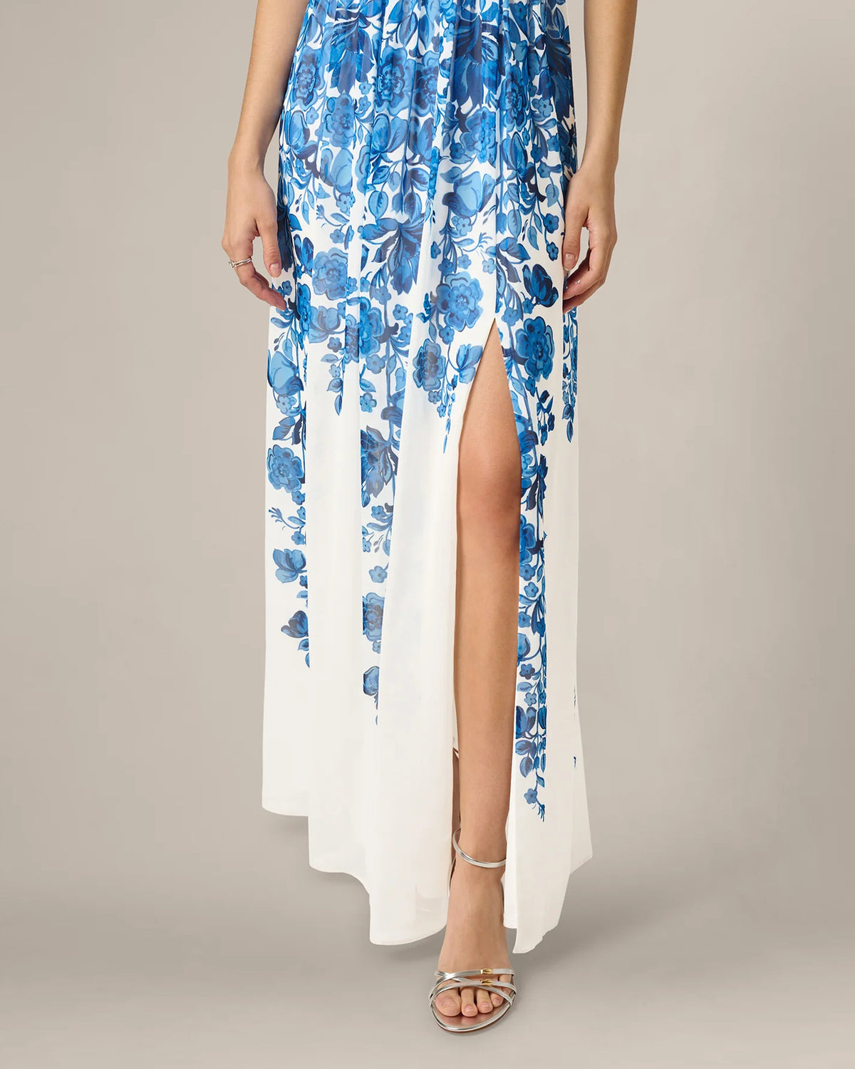 a-line maxi mother of the bride dress - image 4