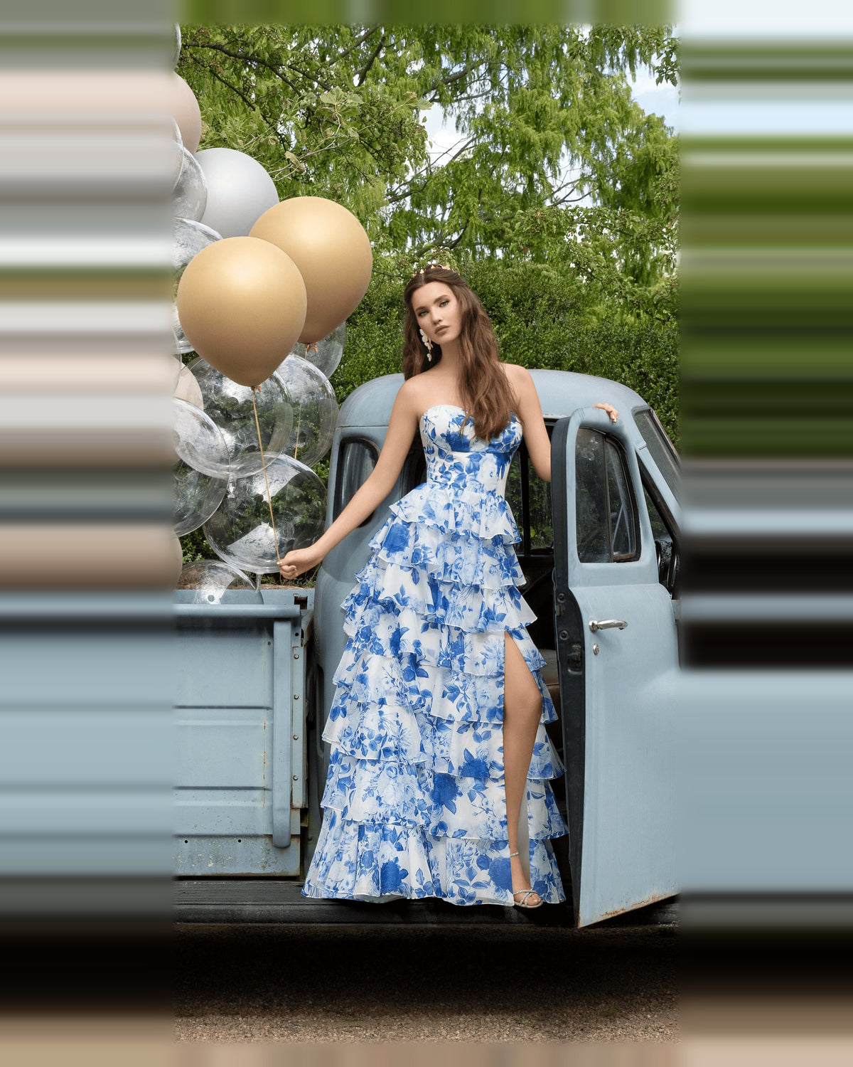 sweetheart ball-gown floor-length prom dress - image 4