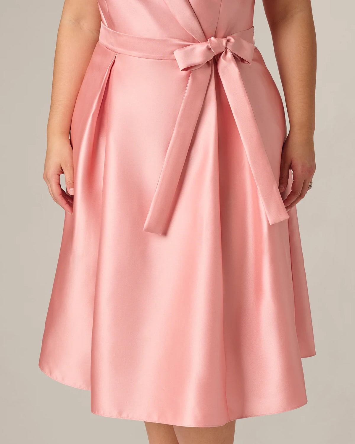 a-line midi mother of the bride dress - image 4