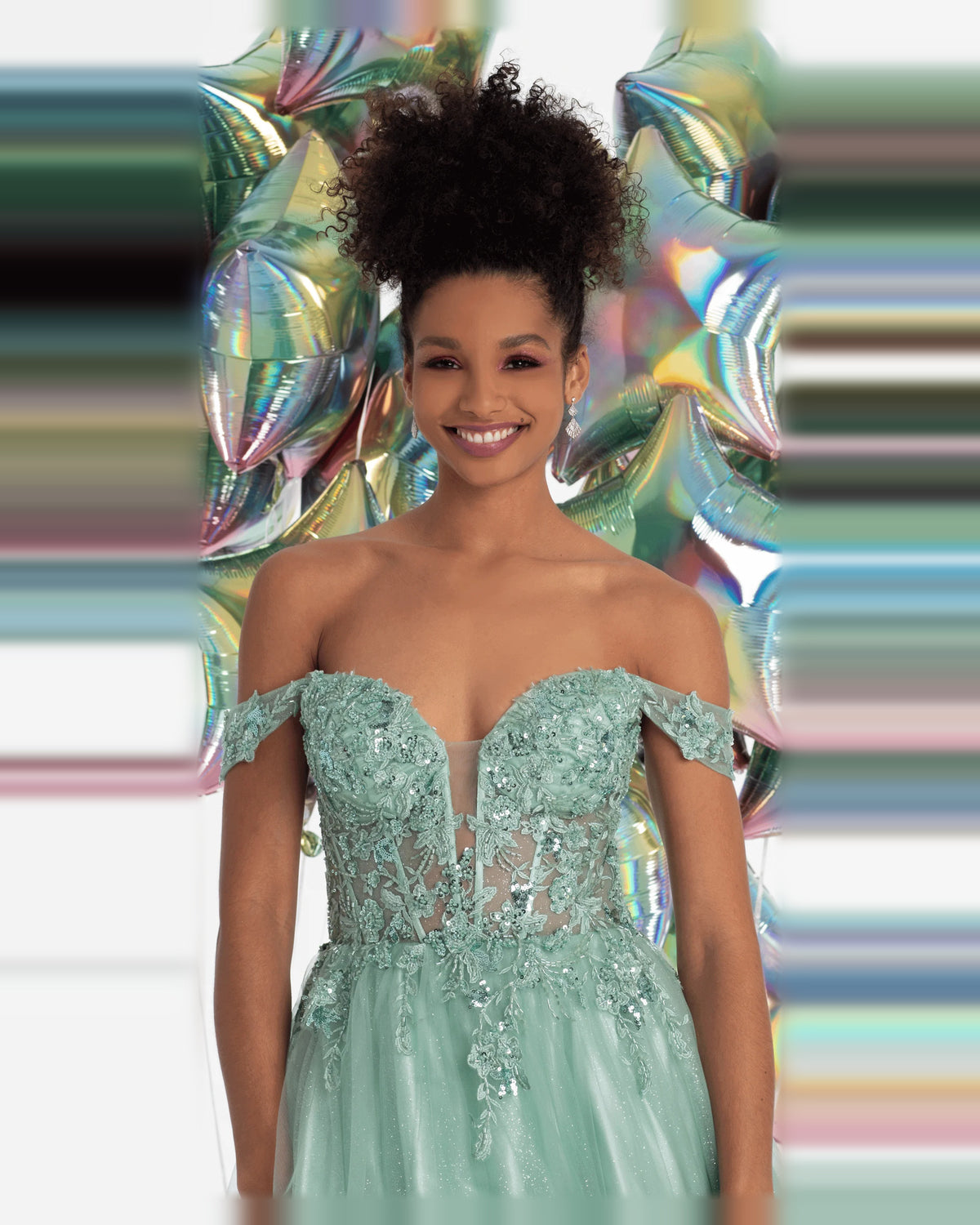 sweetheart ball-gown floor-length prom dress - image 4