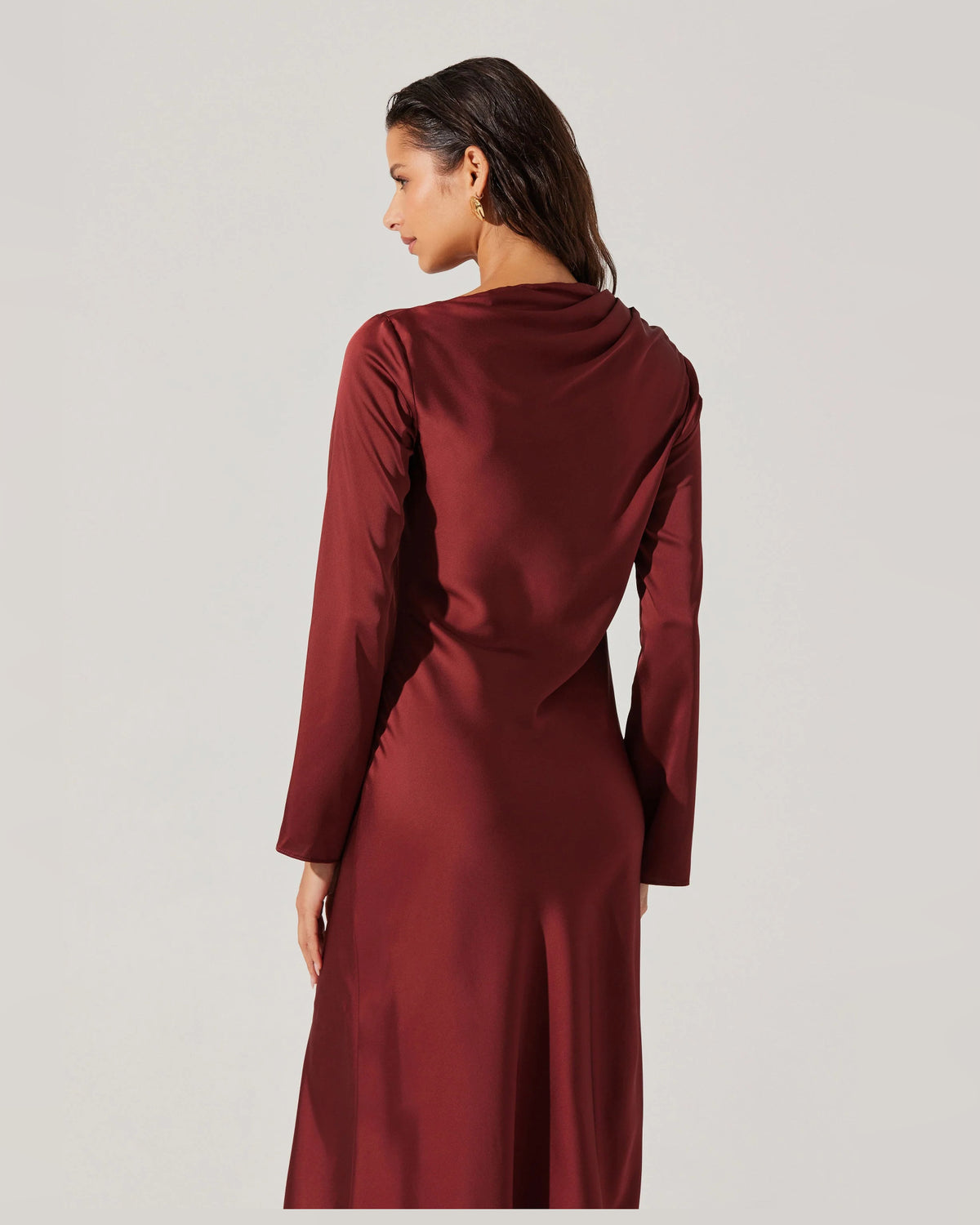 spaghetti strap a-line maxi formal dress - image 4
