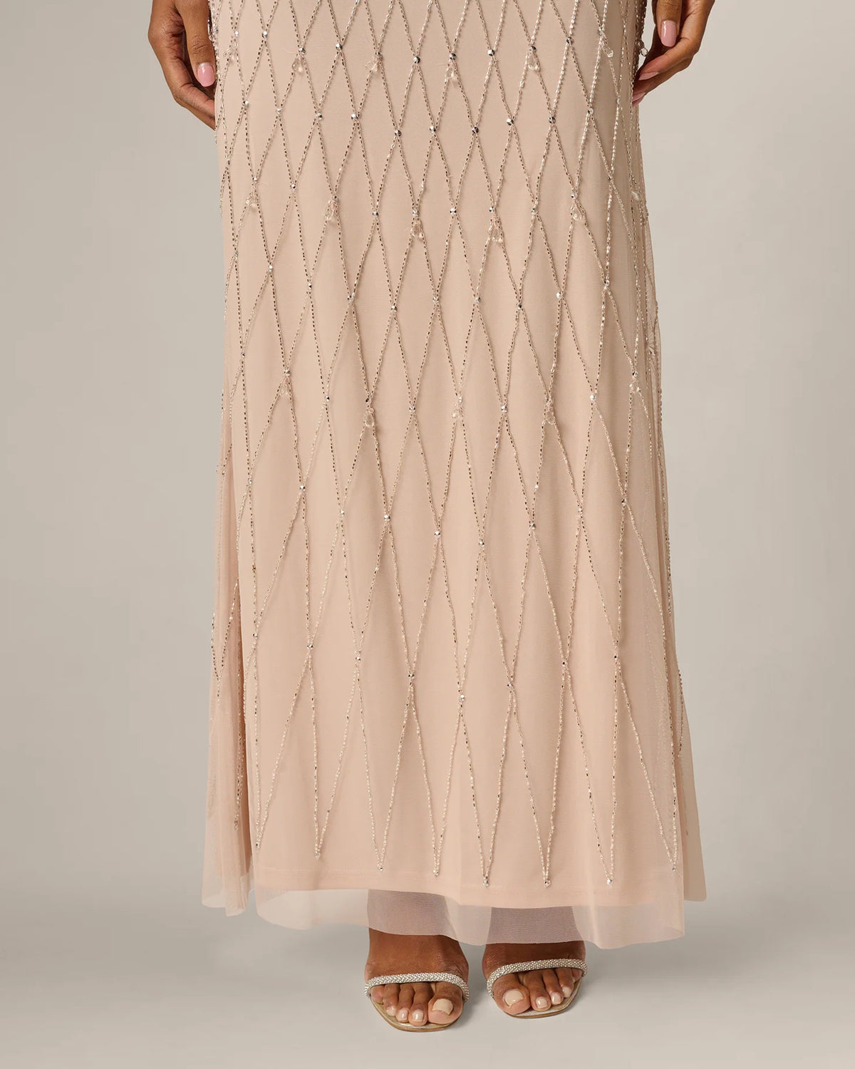 mermaid maxi mother of the bride dress - image 4