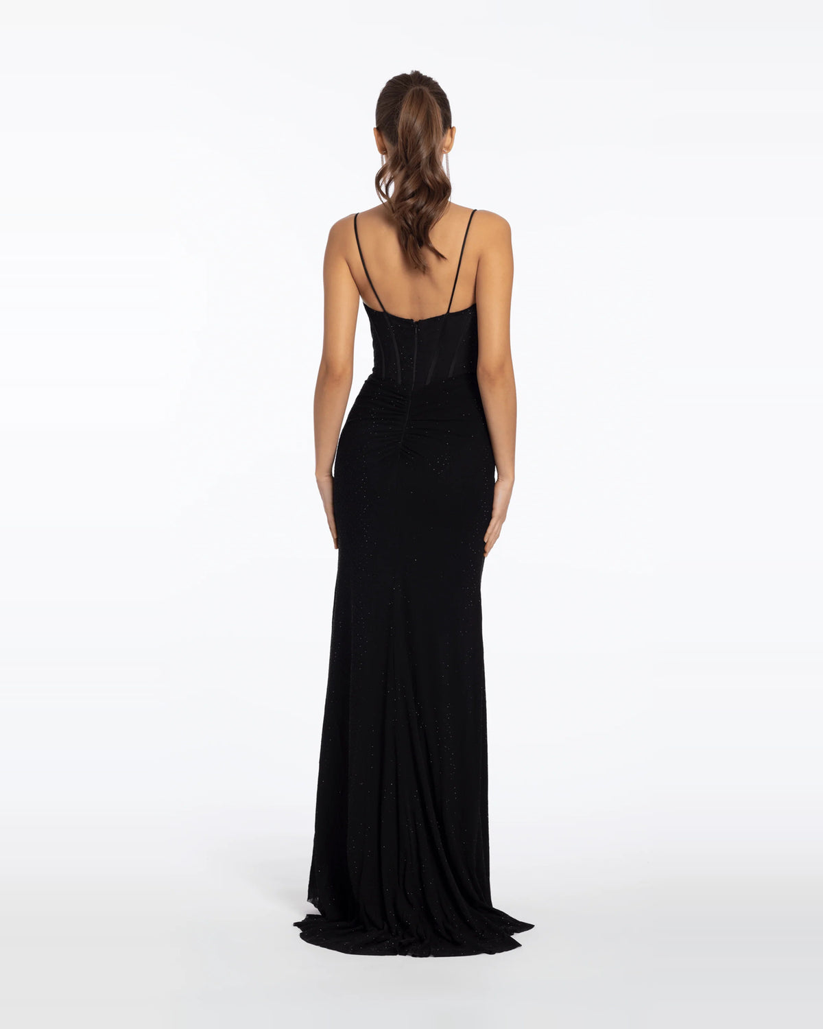 column maxi prom dress - image 4