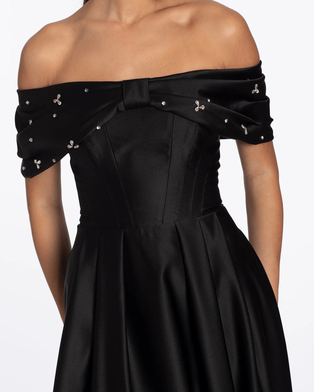 strapless ball-gown maxi prom dress - image 4