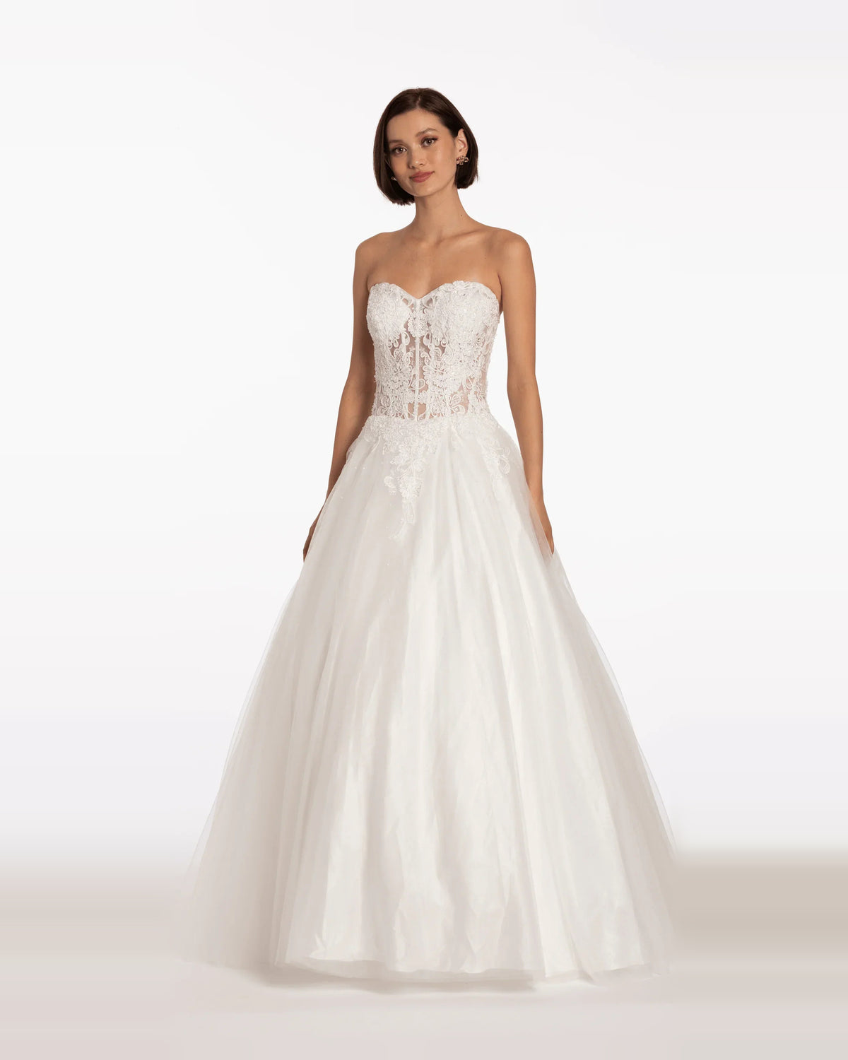 sweetheart ball-gown floor-length prom dress - image 4
