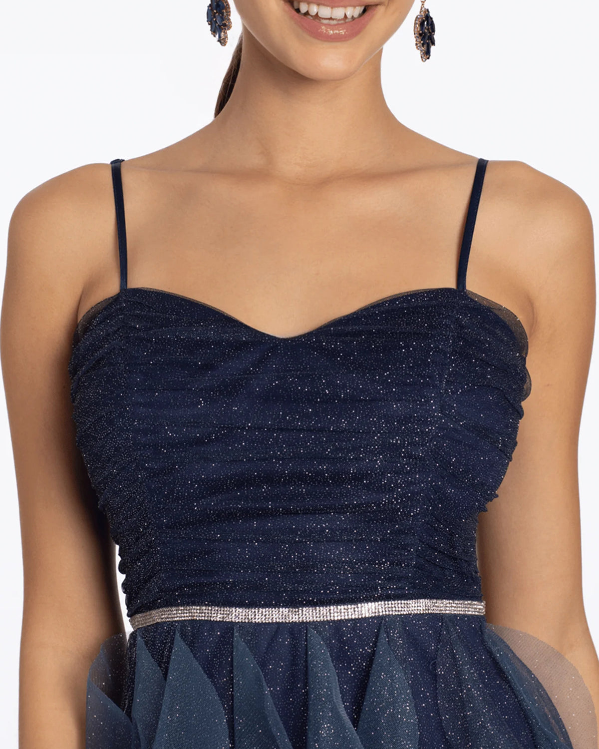sweetheart a-line maxi prom dress - image 4