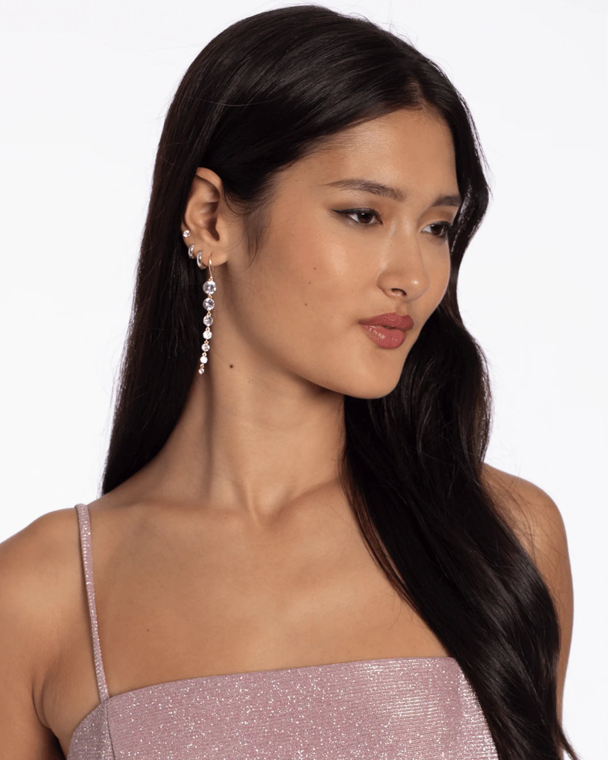 spaghetti strap fit-and-flare maxi homecoming dress - image 4
