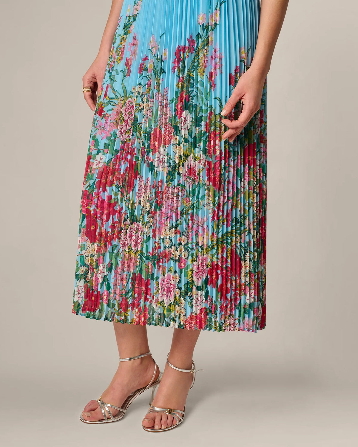 a-line midi mother of the bride dress - image 4