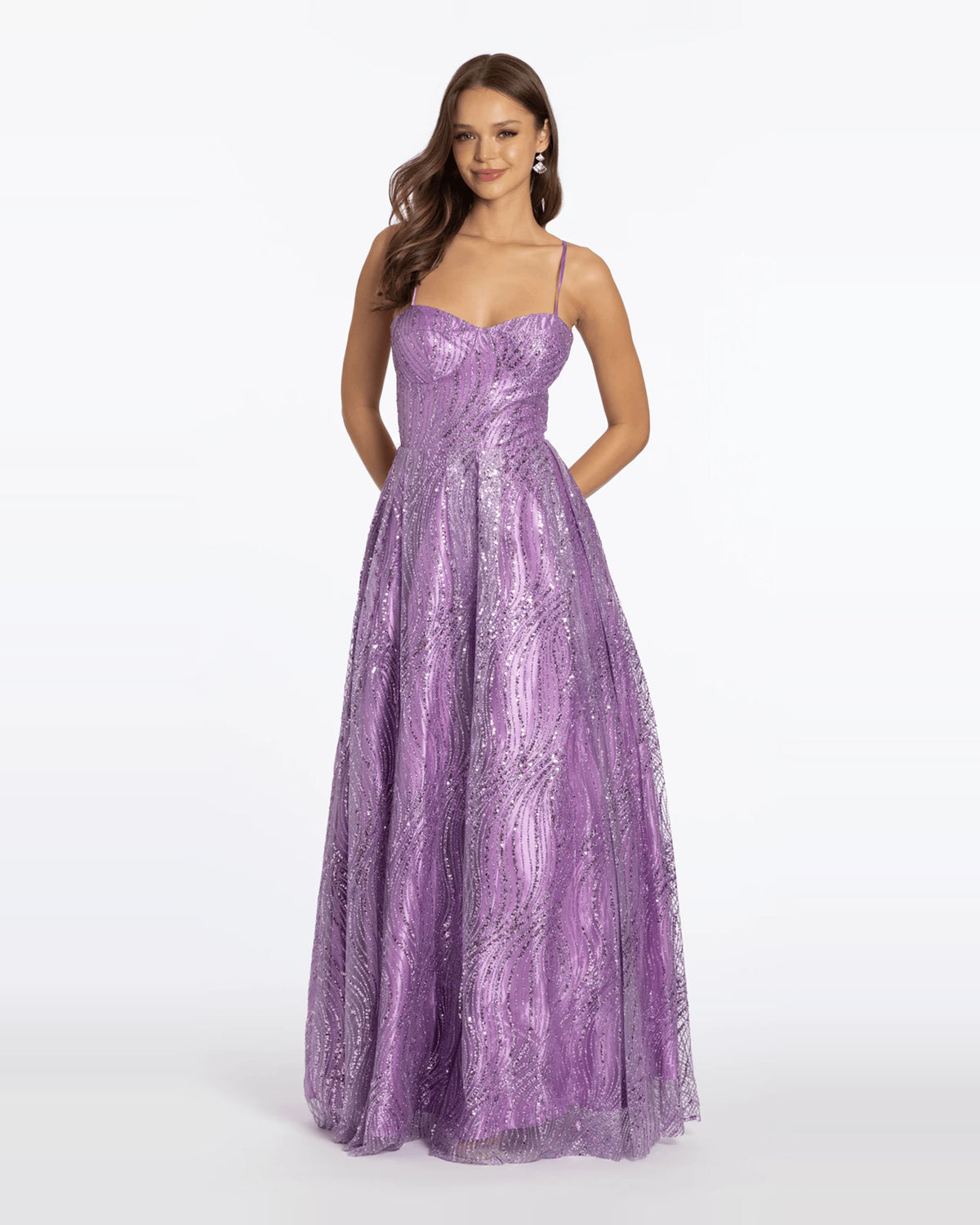 sweetheart ball-gown floor-length prom dress - image 4