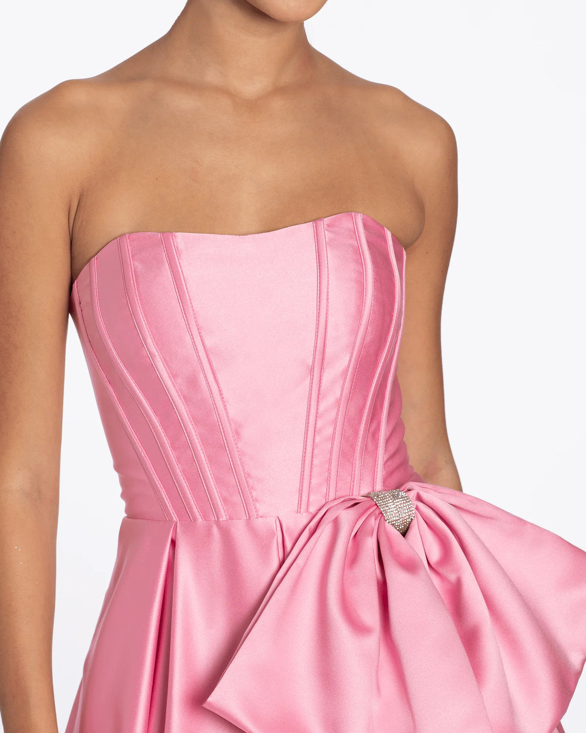 strapless ball-gown floor-length prom dress - image 4