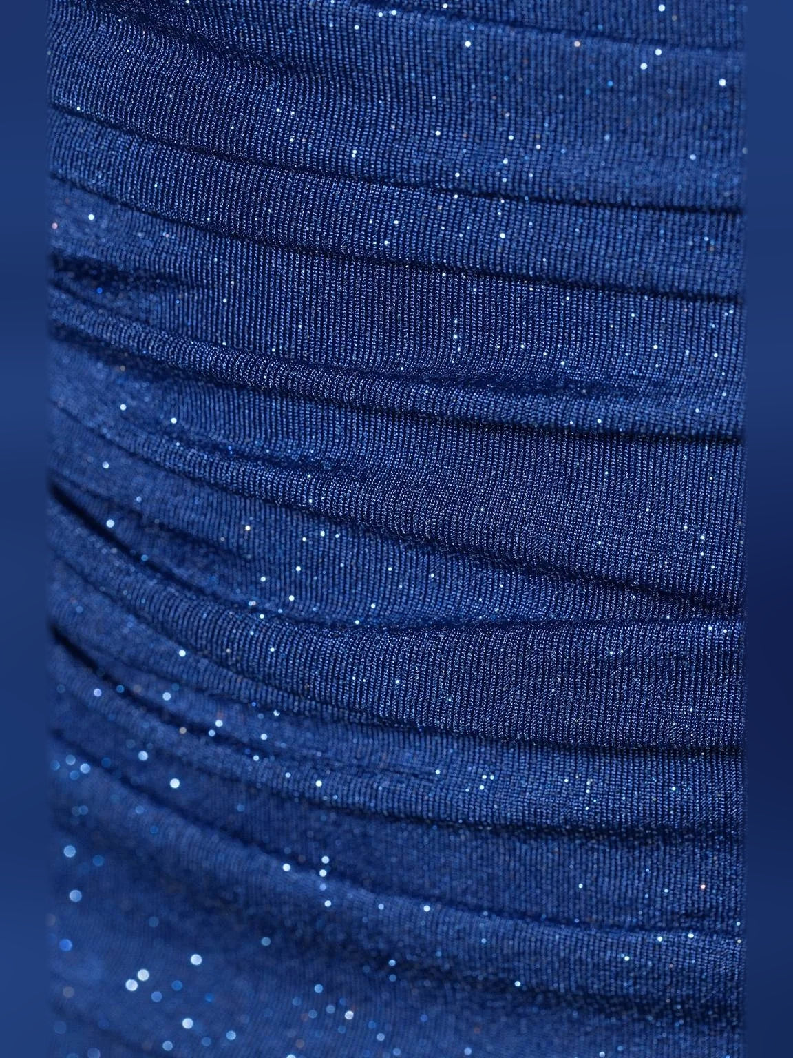 Royal Blue mini homecoming dress, alternate view showing the overall dress design