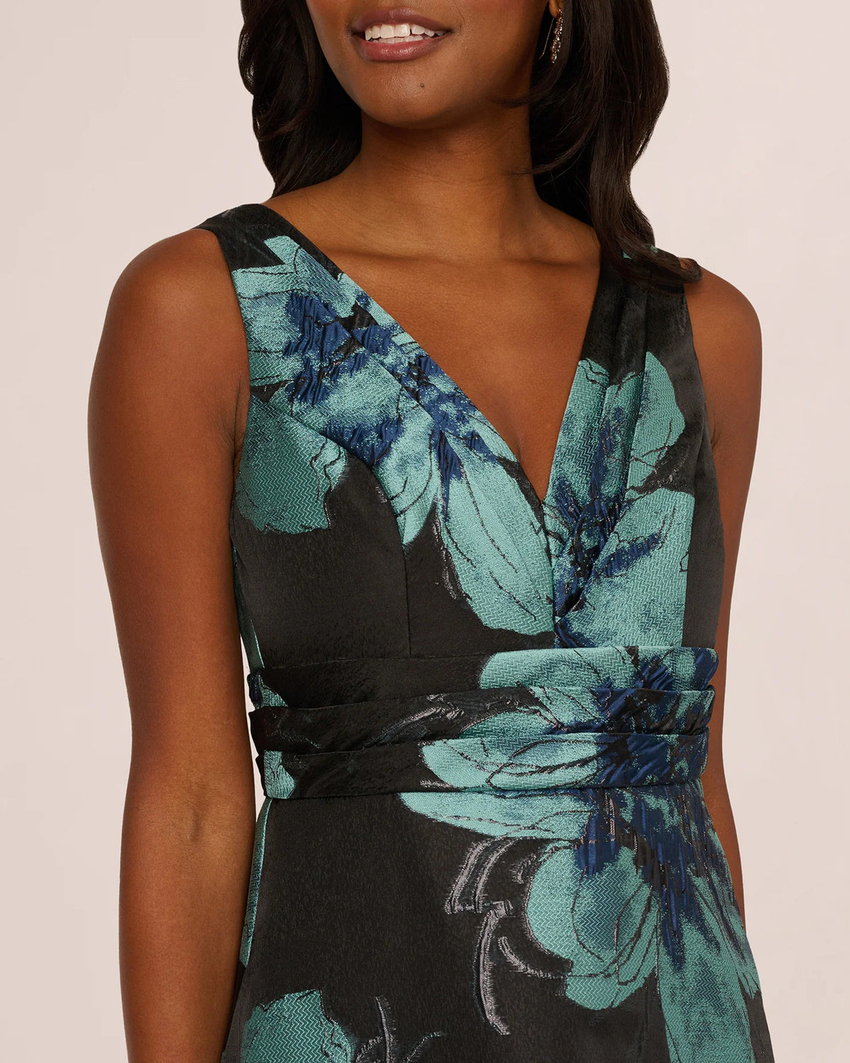 a-line midi mother of the bride dress - image 4