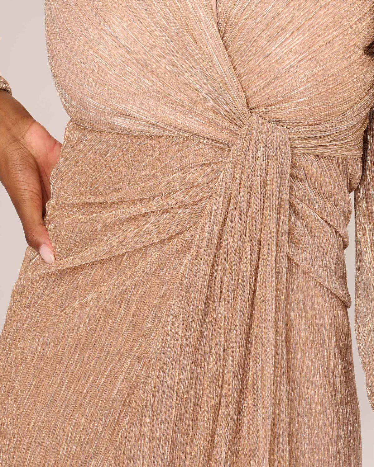 v neck mermaid floor-length mother of the bride dress - image 4