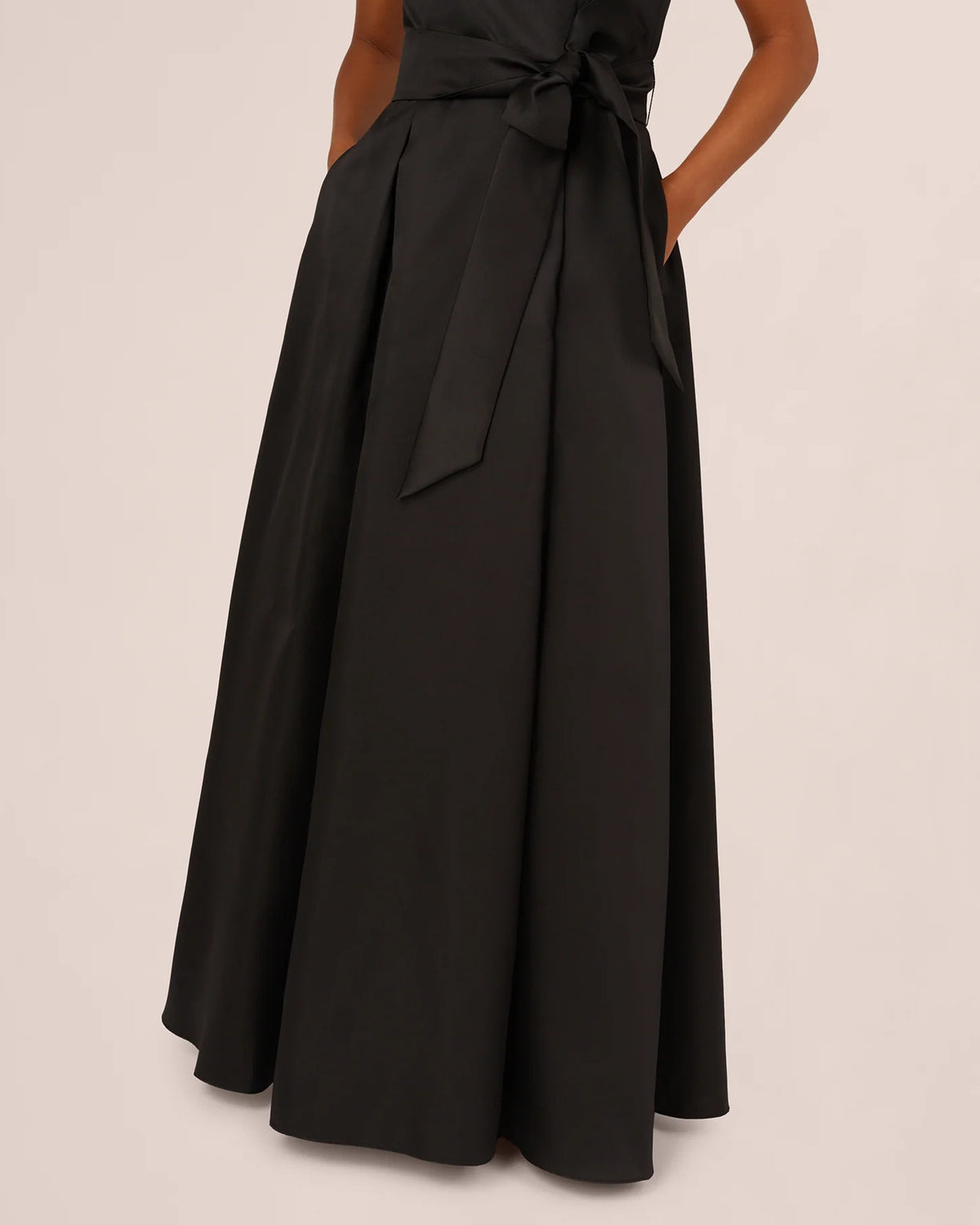 sleeveless a-line maxi mother of the bride dress - image 4