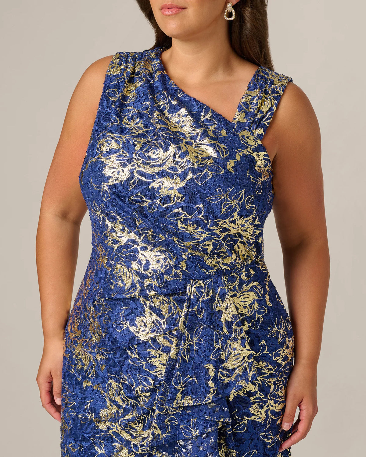 a-line maxi mother of the bride dress - image 4