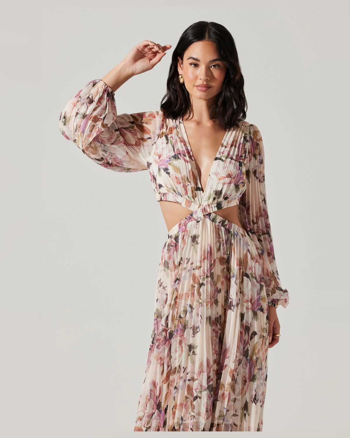 spaghetti strap a-line maxi formal dress - image 4