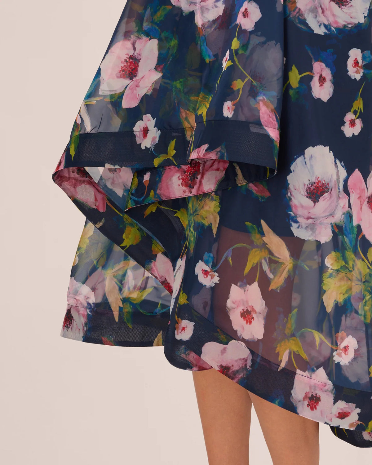 v neck wrap midi mother of the bride dress - image 4