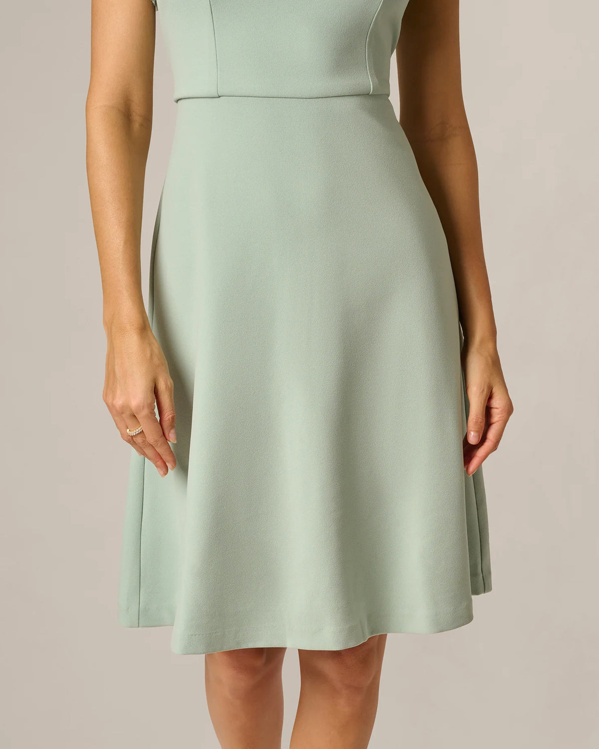 flutter-sleeve a-line maxi mother of the bride dress - image 4