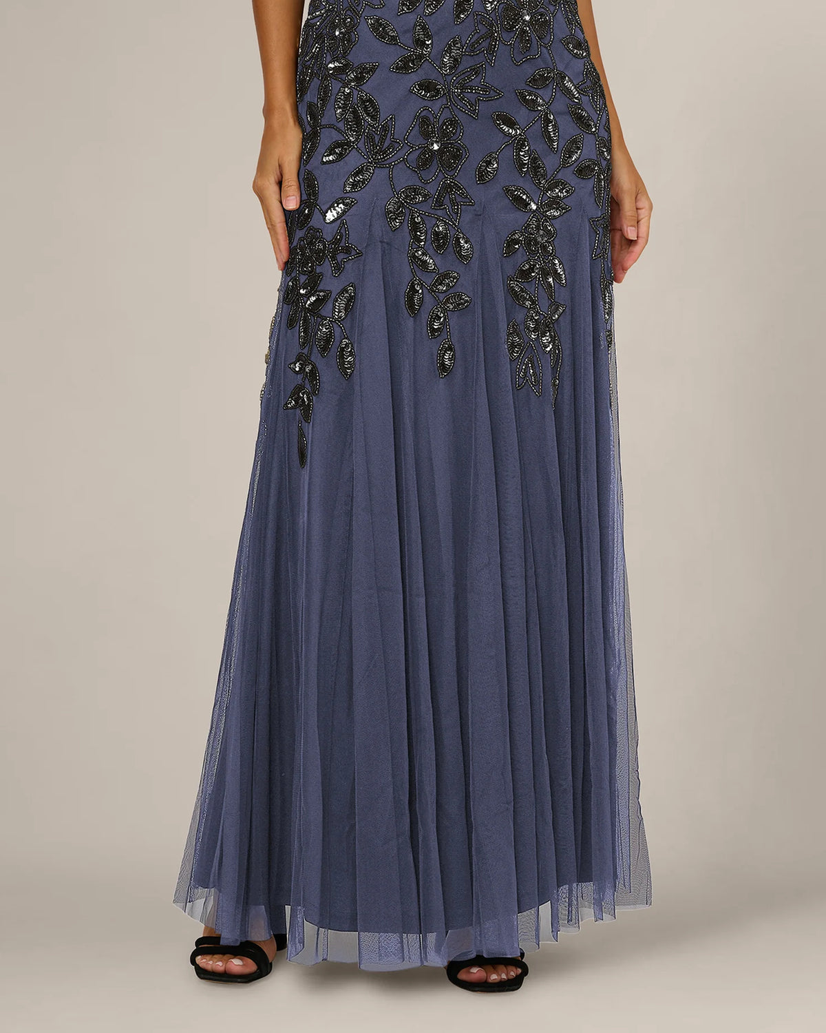 sleeveless a-line maxi mother of the bride dress - image 4