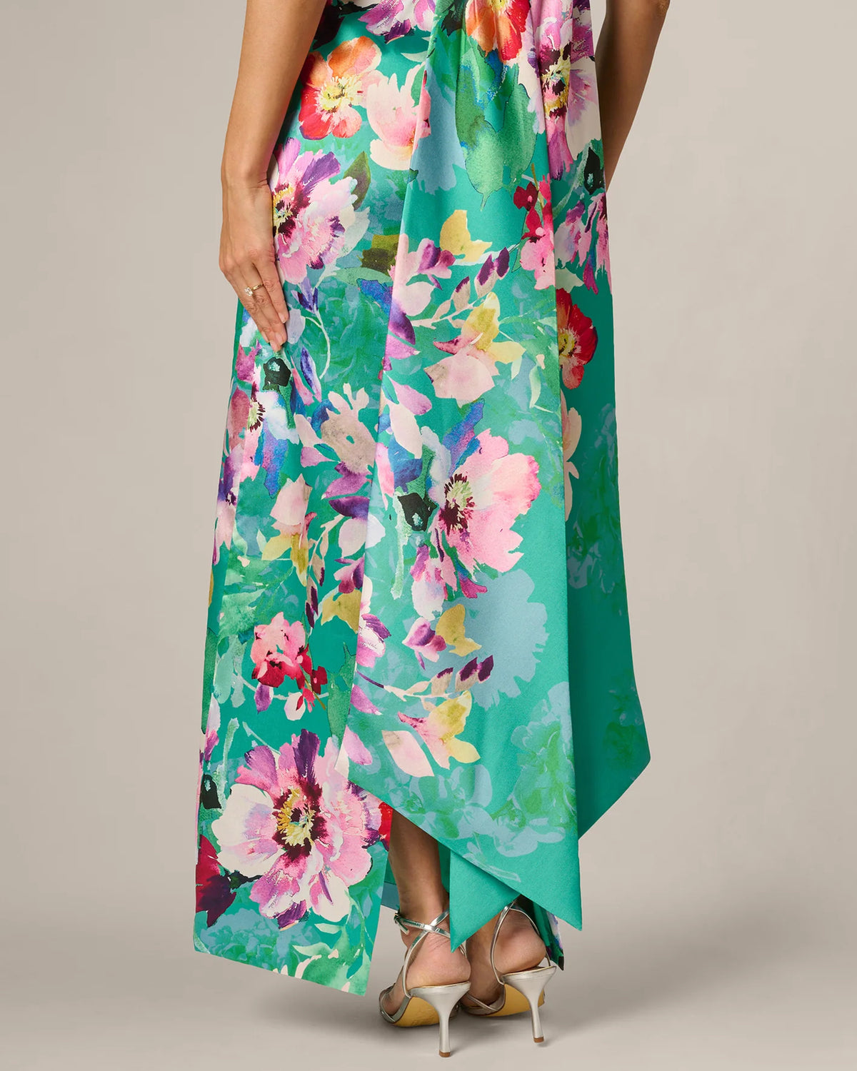 sheath maxi mother of the bride dress - image 4