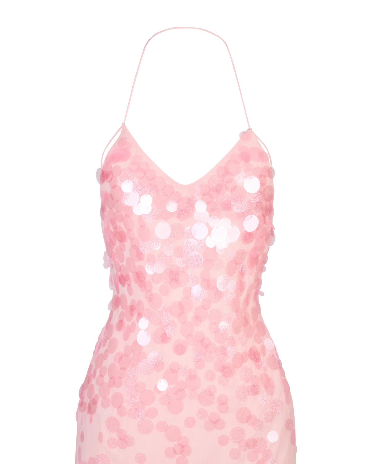 naya embellished baby pink mini homecoming dress - image 5