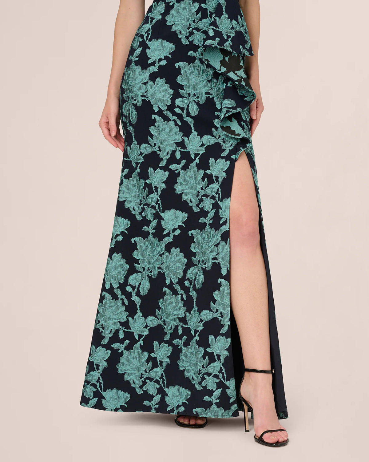 a-line maxi mother of the bride dress - image 5