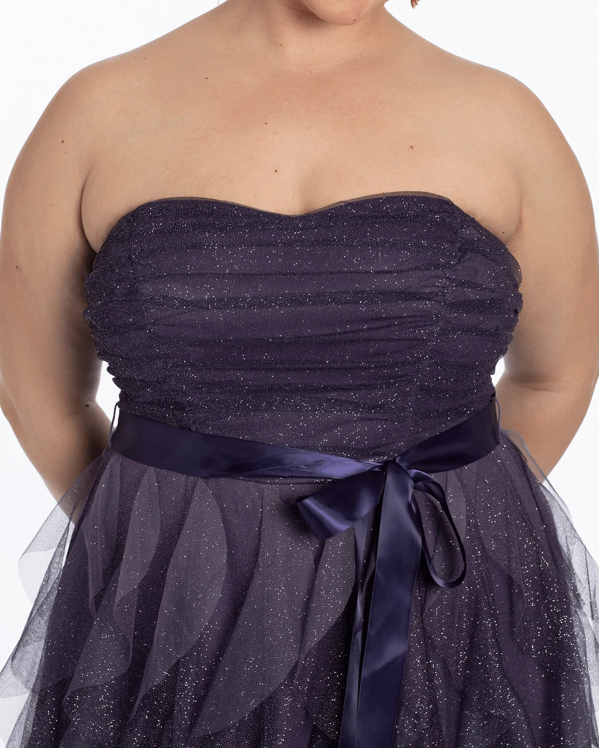 sweetheart a-line maxi prom dress - image 5