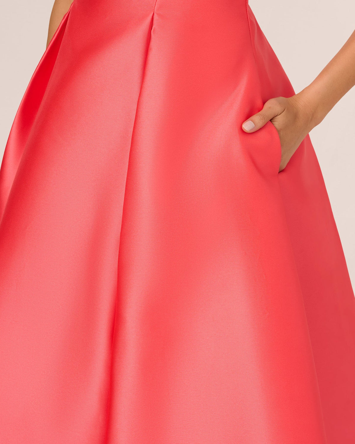 sleeveless fit-and-flare midi mother of the bride dress - image 5