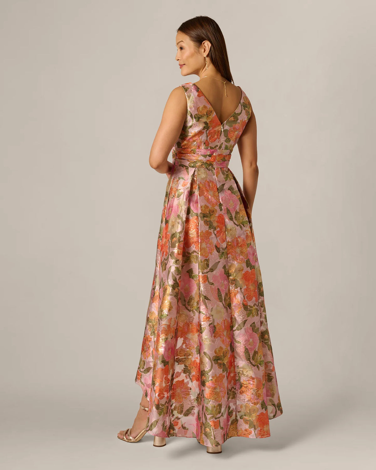 a-line maxi mother of the bride dress - image 5