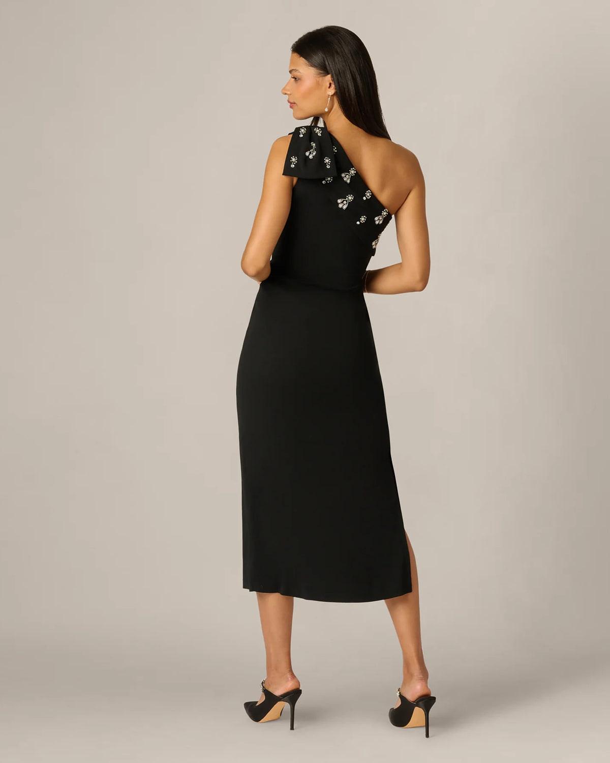 a-line midi mother of the bride dress - image 5