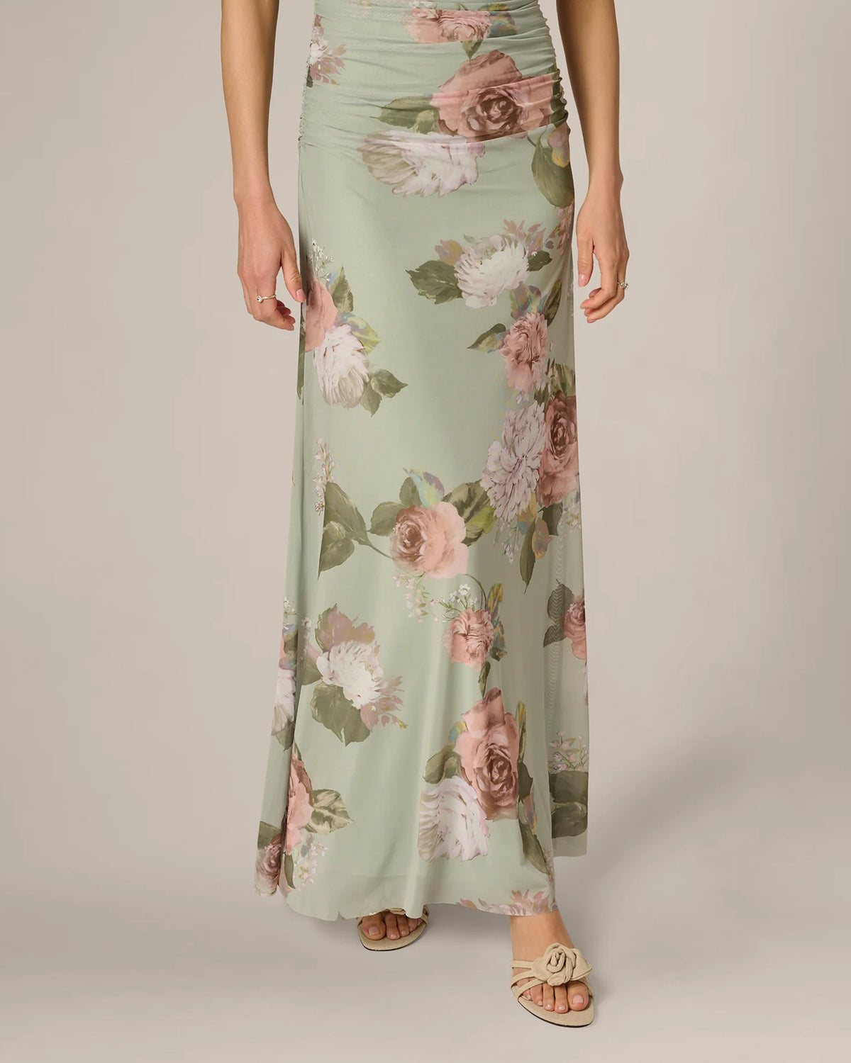 a-line maxi mother of the bride dress - image 5