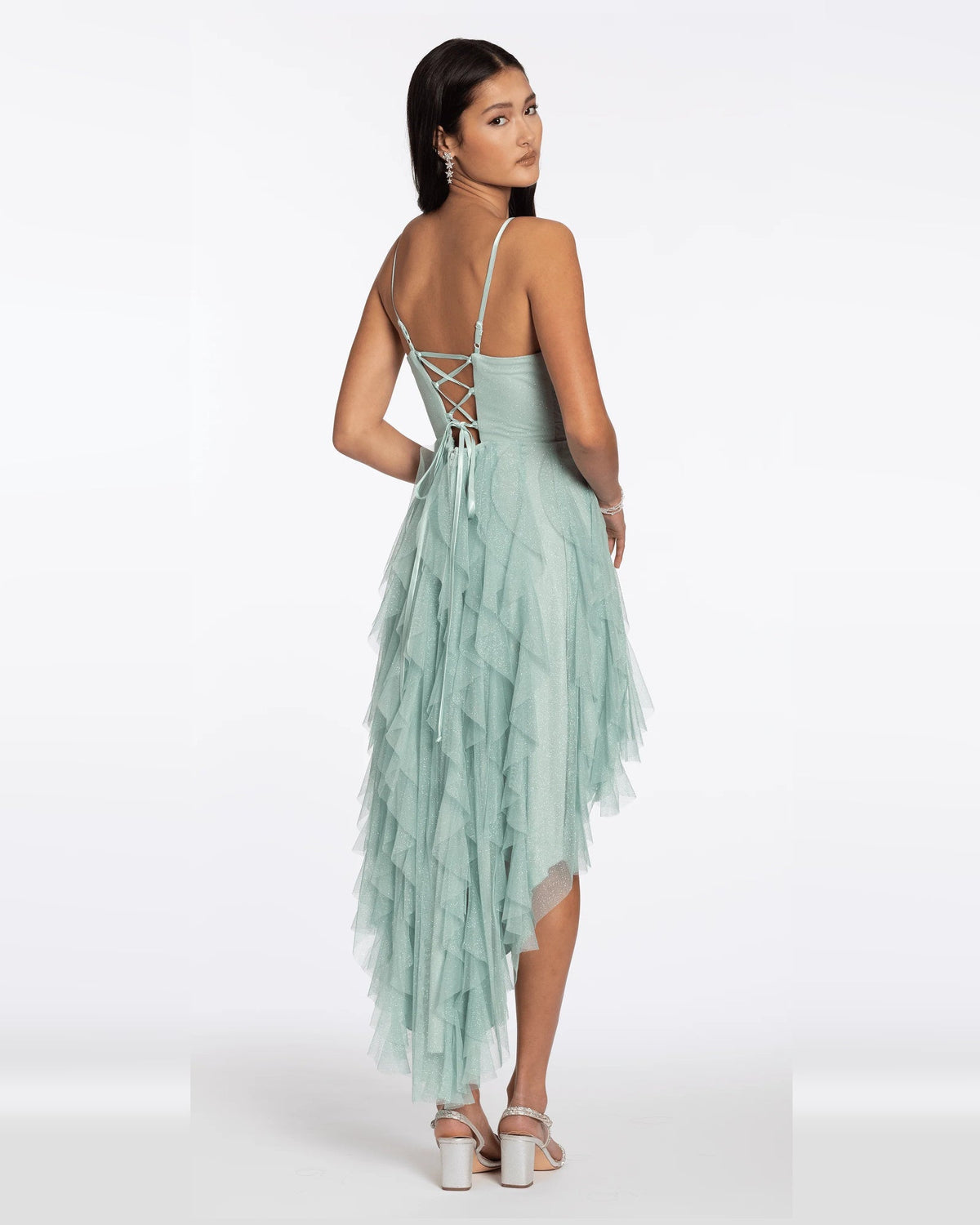 sweetheart a-line maxi homecoming dress - image 5