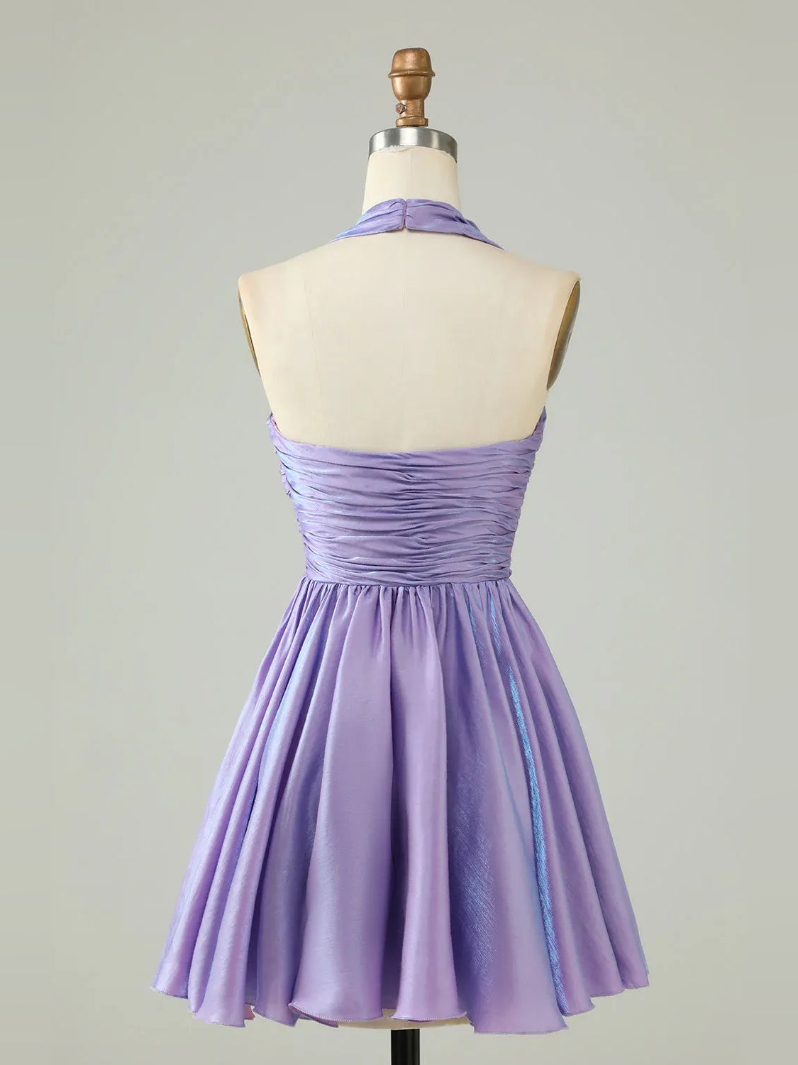 As Picture mini homecoming dress, alternate view showing the skirt and hem