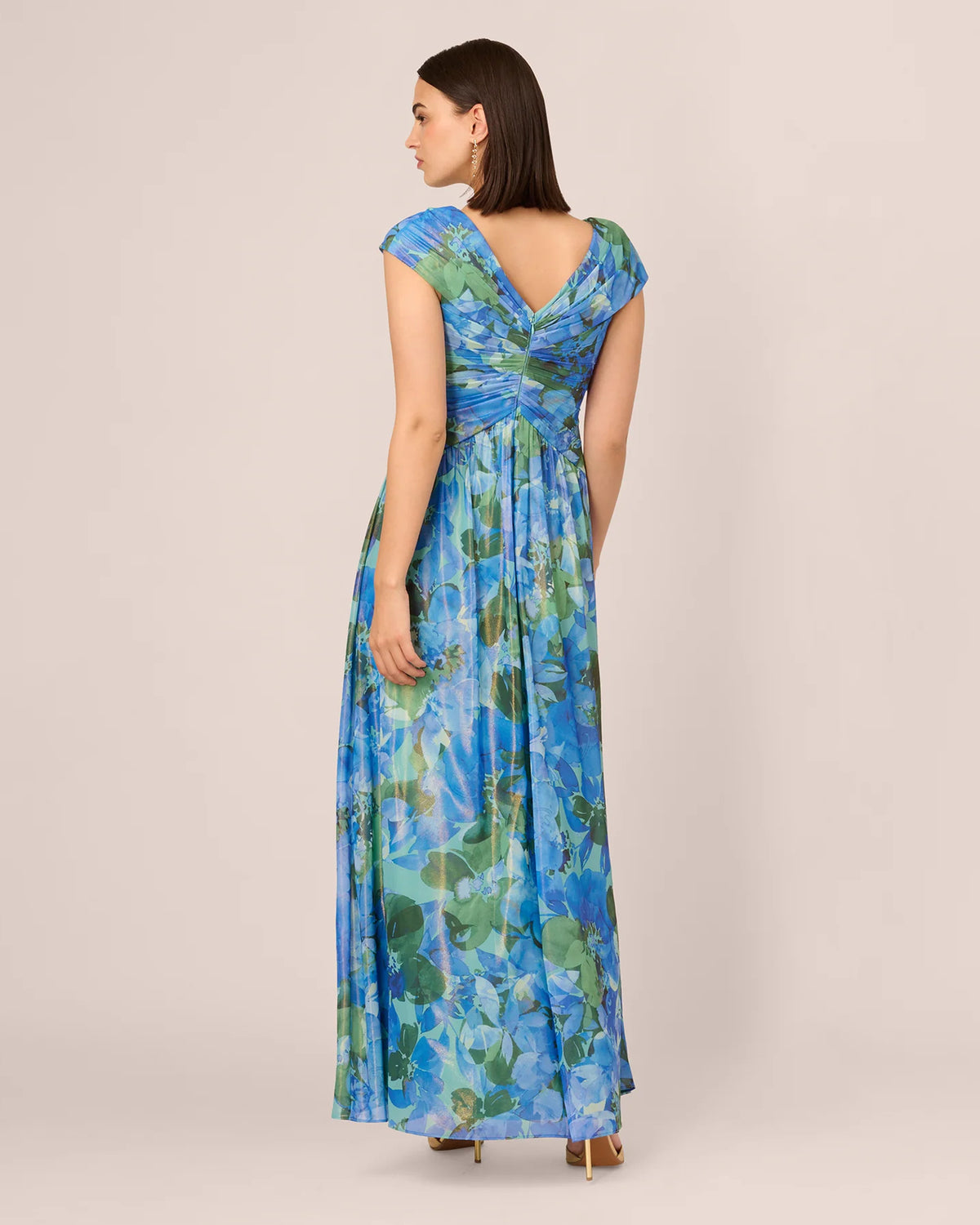 a-line maxi mother of the bride dress - image 5