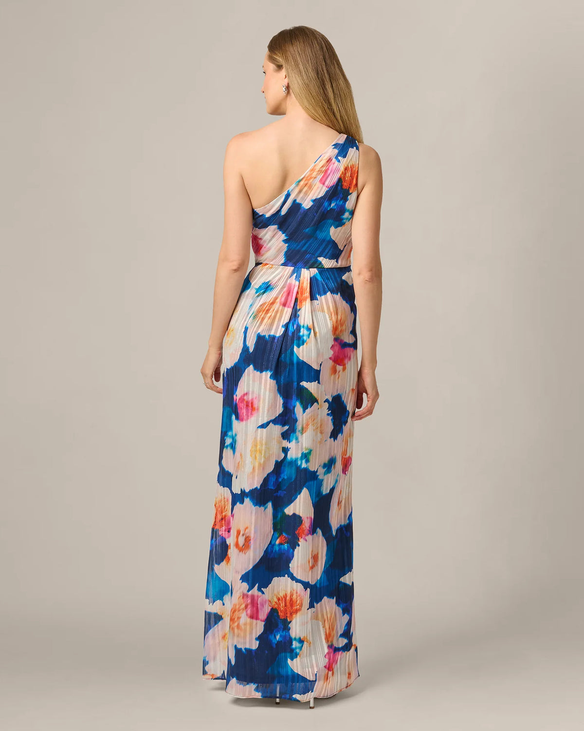 one shoulder mermaid floor-length mother of the bride dress - image 5