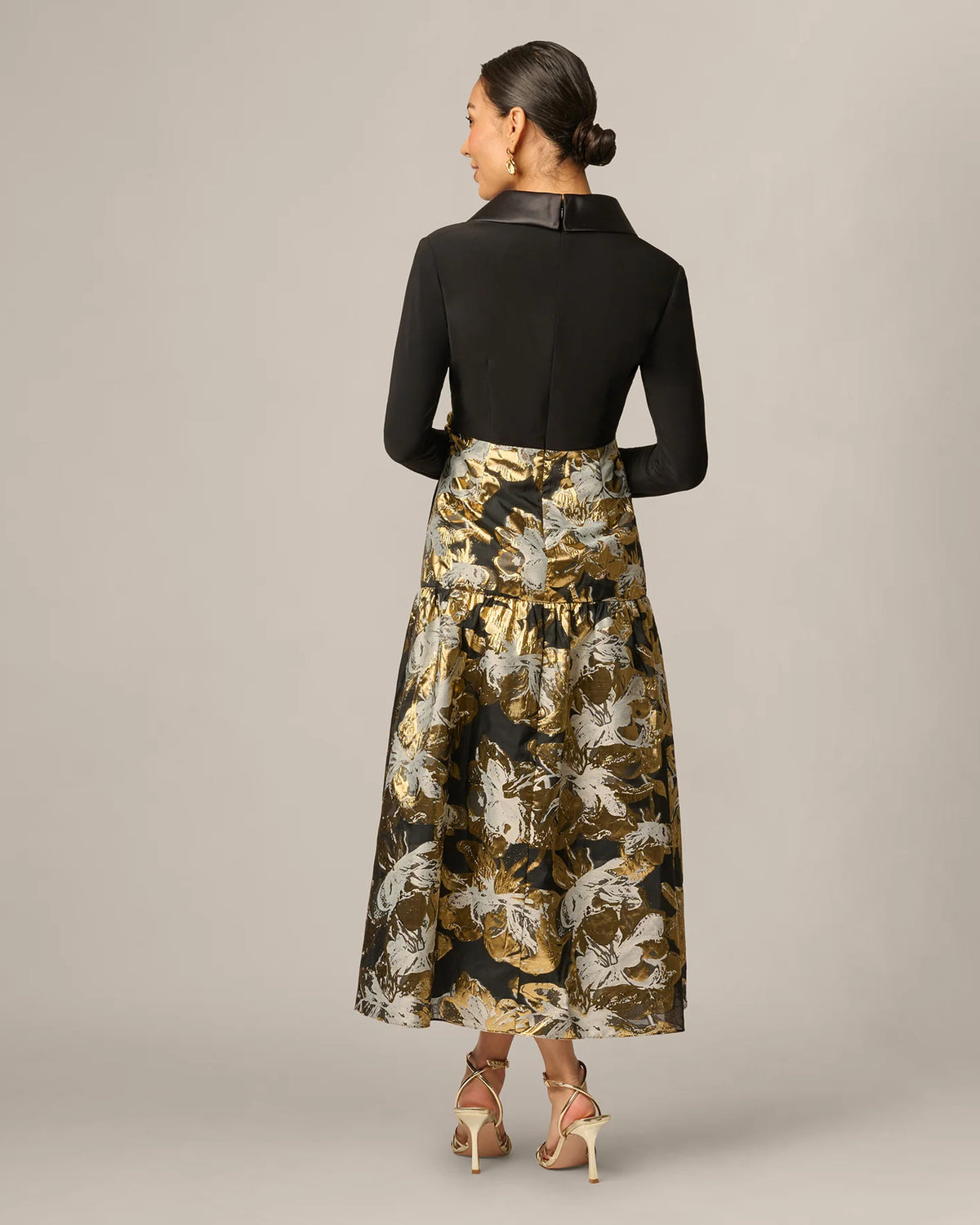 a-line maxi mother of the bride dress - image 5
