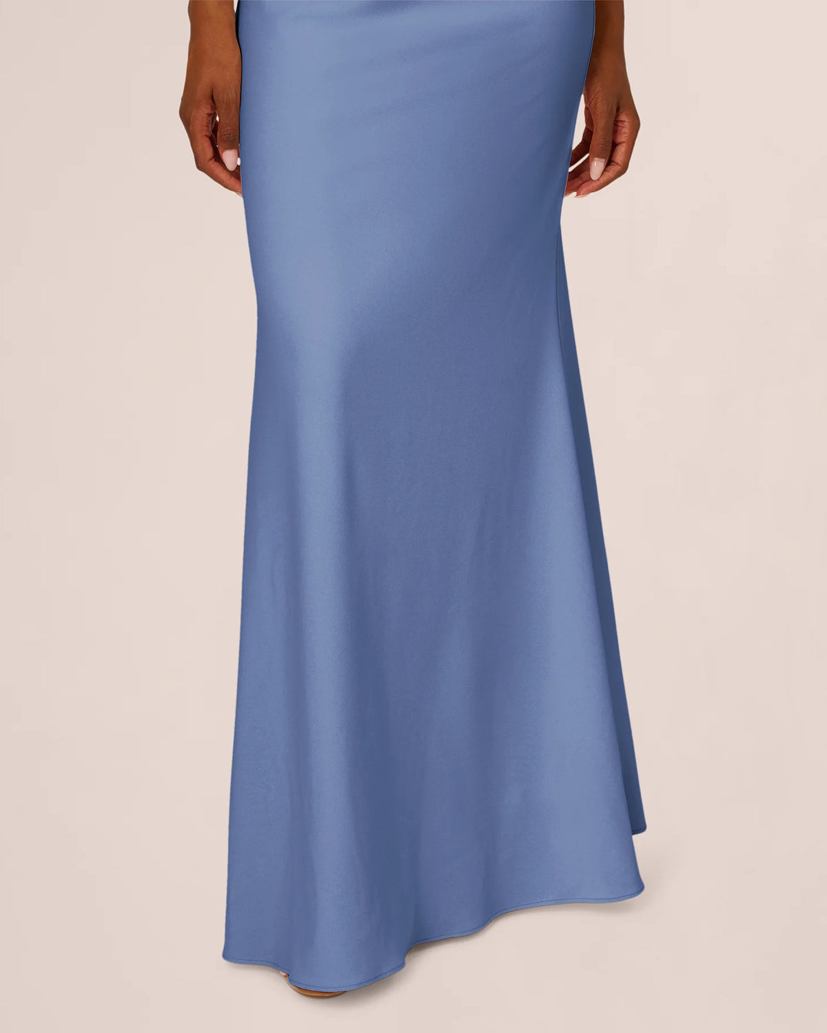 one-shoulder mermaid maxi mother of the bride dress - image 5