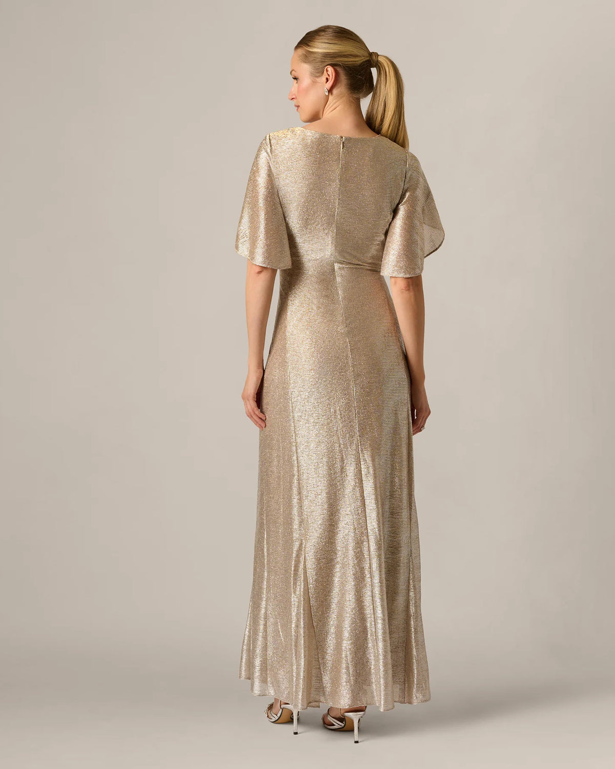 a-line maxi mother of the bride dress - image 5
