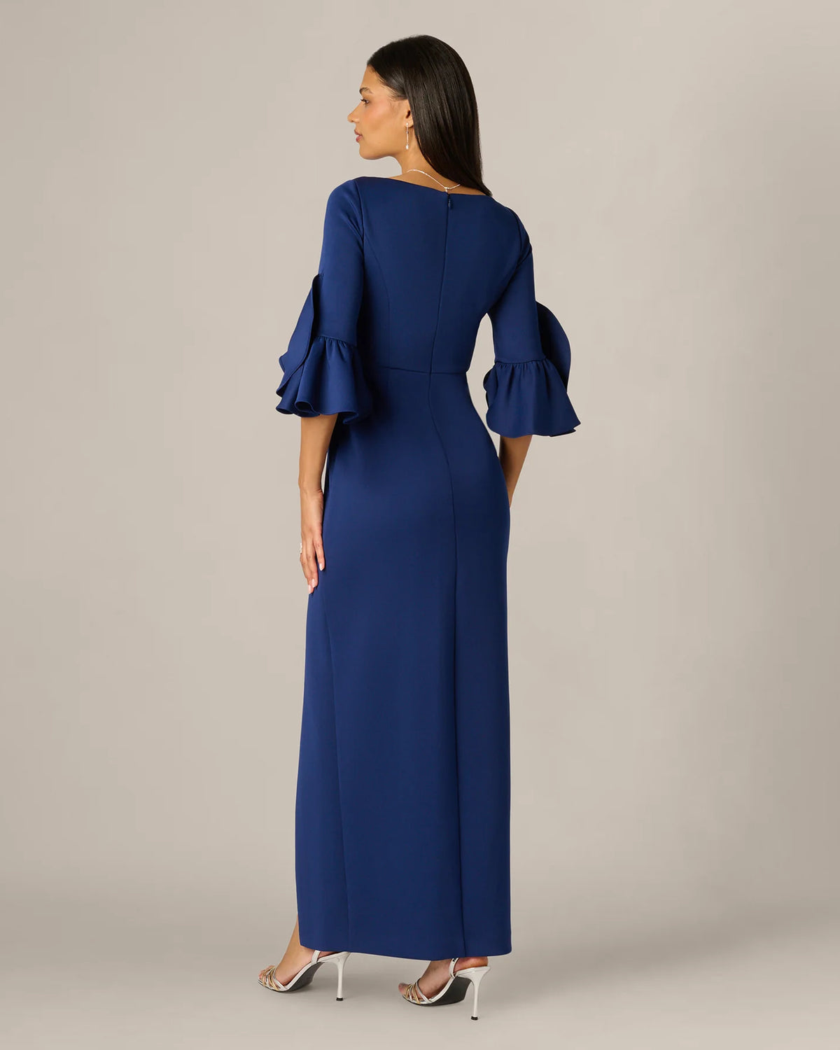 sheath maxi mother of the bride dress - image 5